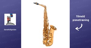 Saxofon undervisning (7-18 år)