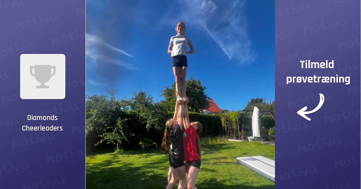Cheerleading for begynder/øvet (Pink)