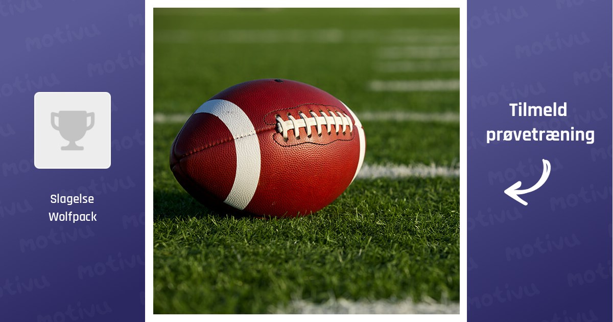 Amerikansk Fodbold for alle niveauer (10-15 årige)