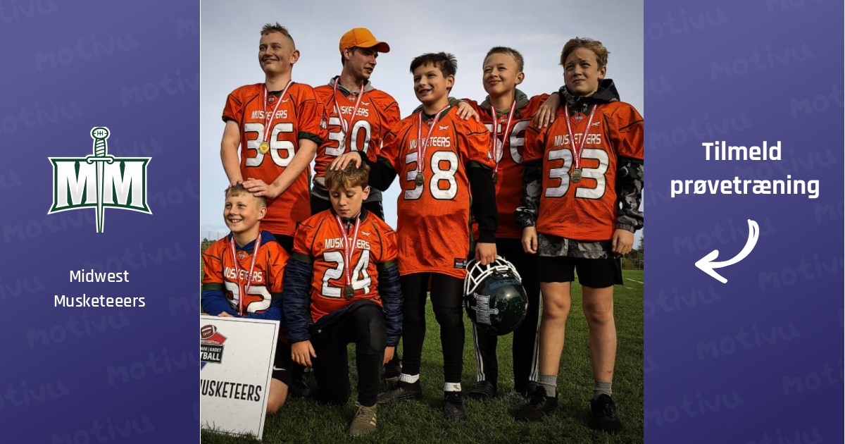 Amerikansk fodbold for U10-12-14-16