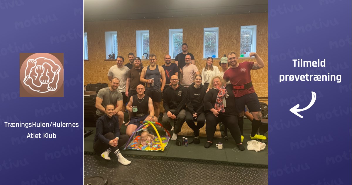 Styrkeløft/vægtløftning - Hulernes Atlet Klub