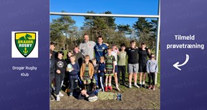 Udendørs træning - rugby for de yngste 5-8 år