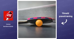 Bordtennis for begyndere og let øvede (7-15 år)