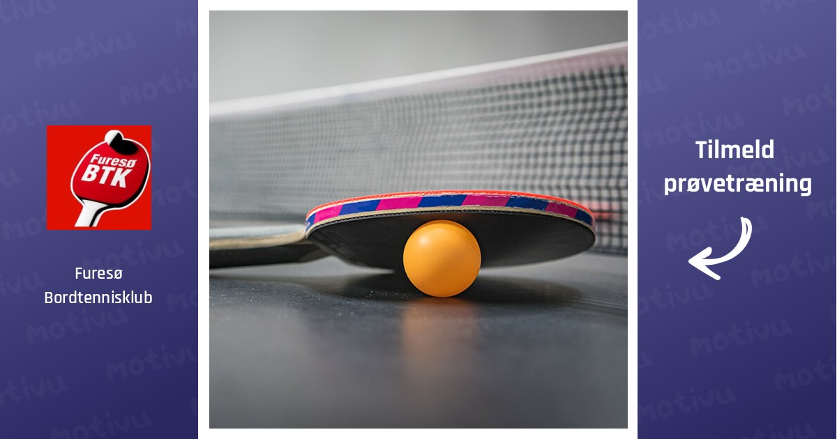 Bordtennis for begyndere og let øvede (7-15 år)