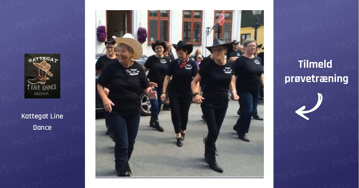 Line dance for let-øvet