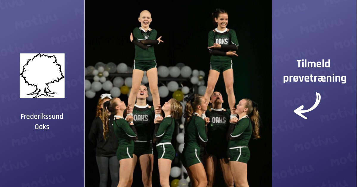 Cheerleading 12-15 år