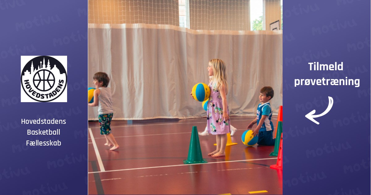 Basketball i Valby for drenge og piger U5 U7 mix