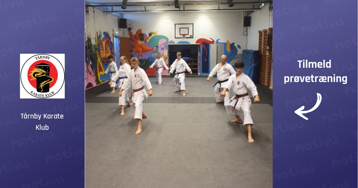 Karate for voksne - begyndere, let øvet og øvet