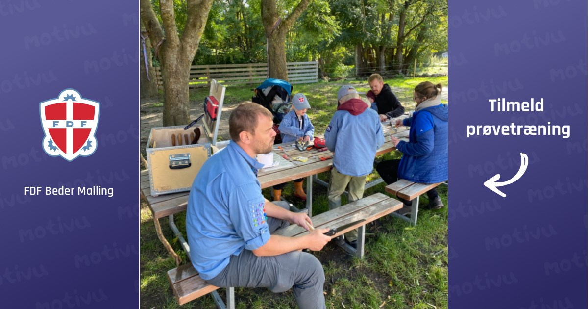 Friluftsliv og fællesskab - prøv lederlivet i FDF