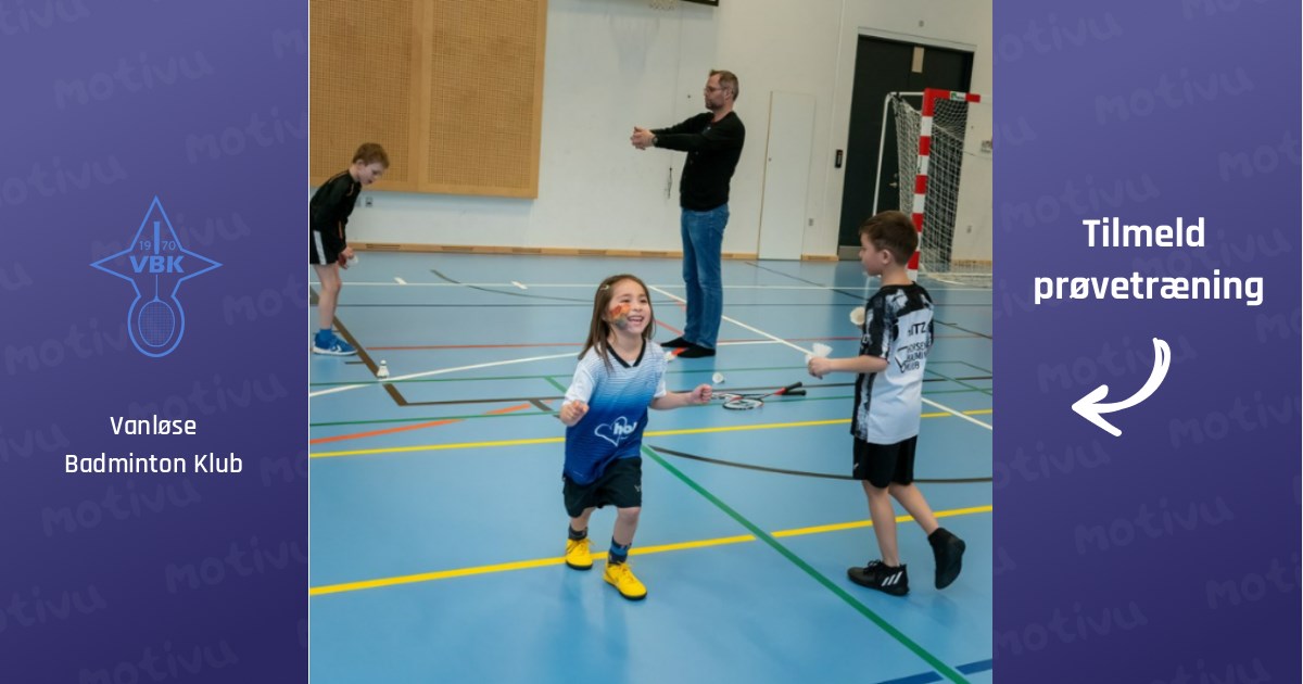 Miniton (3-7 år med forældre)