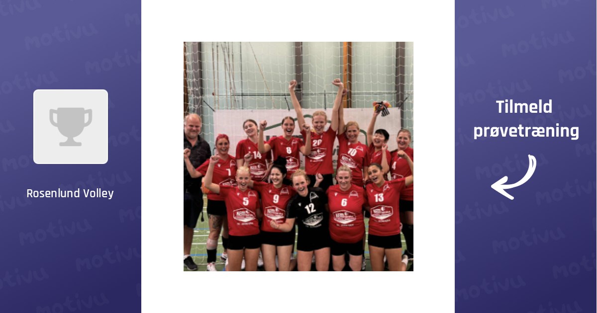 Dame 1 Rosenlund Volley