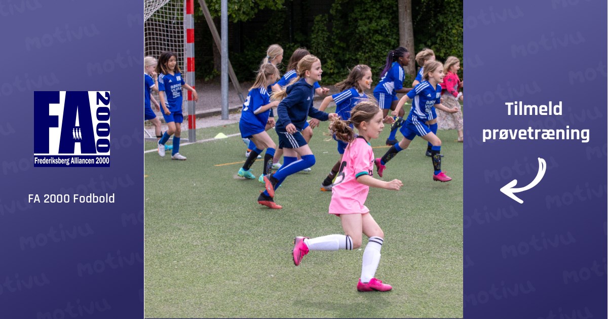 Pigefodbold U6-U7 / Årgang 2019-2020