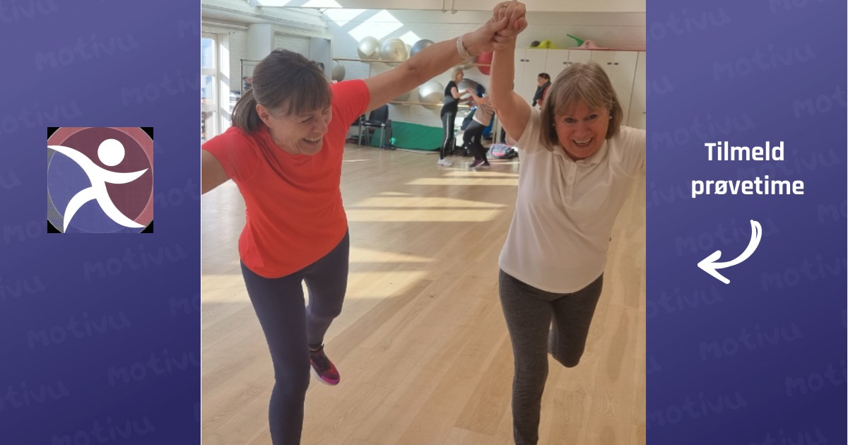 Gigt-træning for hofter-knæ-ryg for 50+