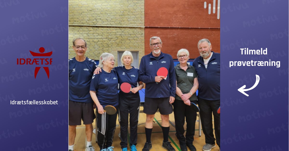 Bordtennis 60+