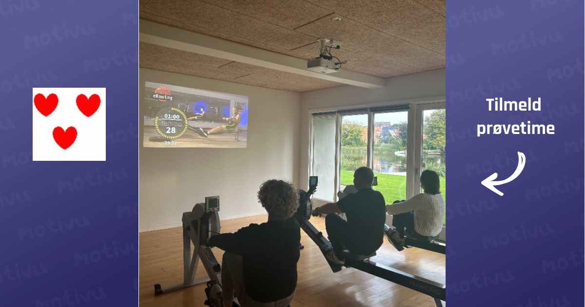 Kom i form med roning i romaskinen Intro