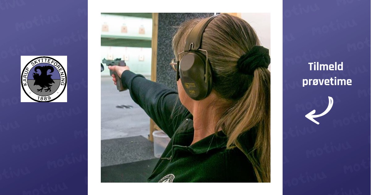 Træning på riffel og pistol