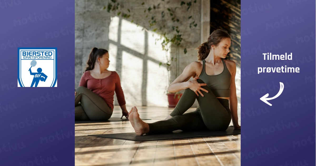 2026 Forår: Mandags Yoga med Maibritt