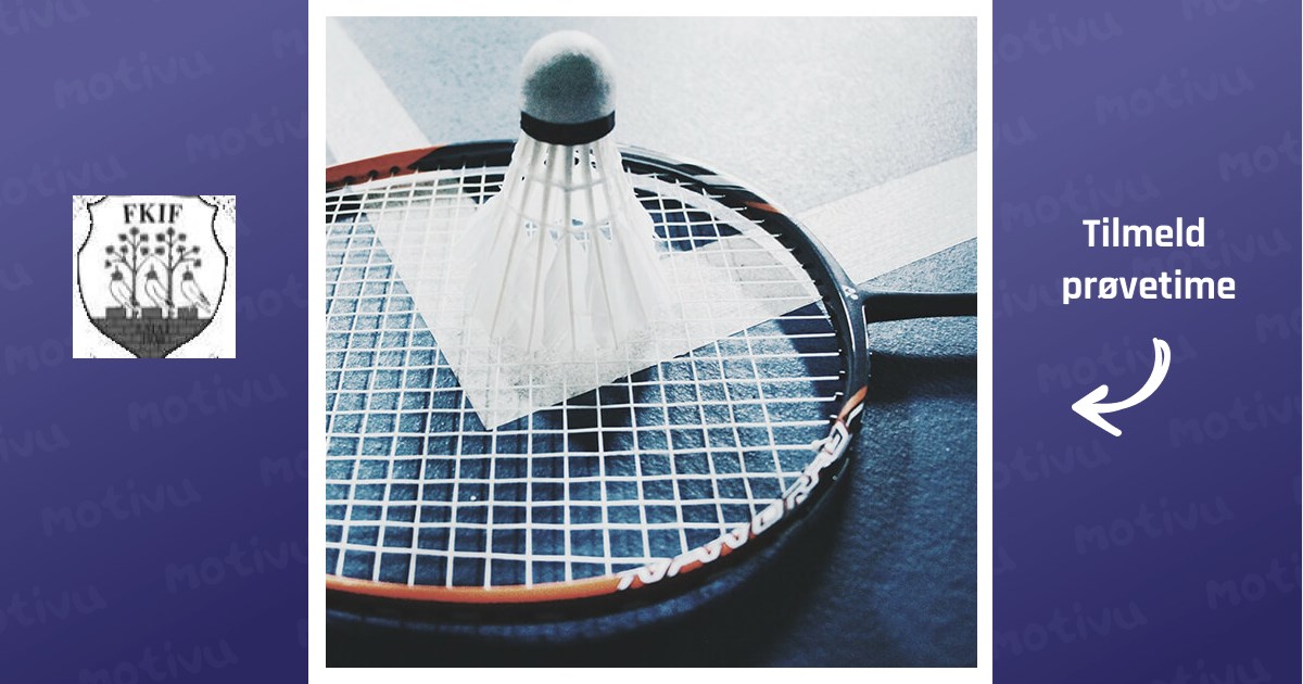 Badminton for begyndere og letøvede (8-14 år)