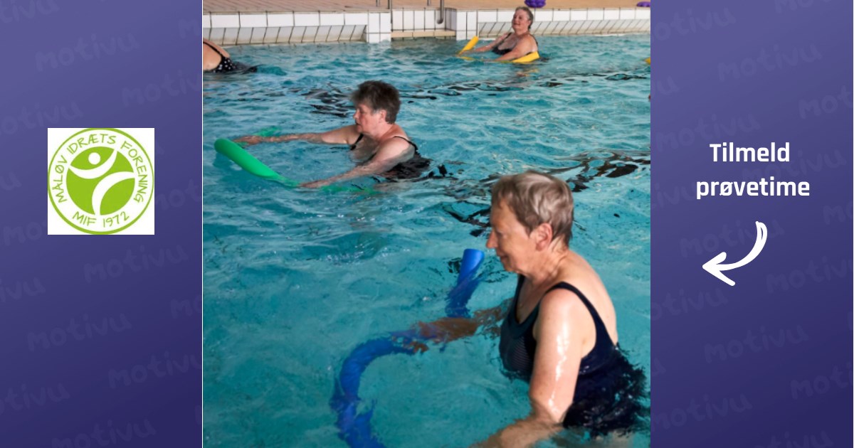 Aqua fitness i Måløv - Hold 647