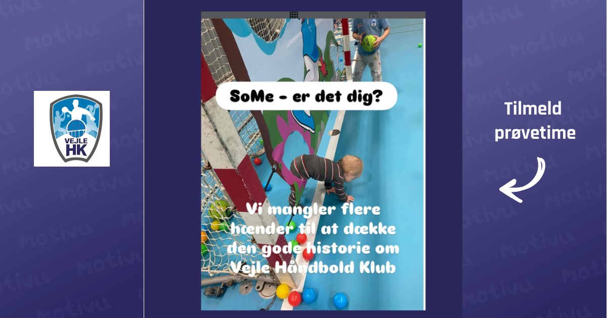 Frivillig i Vejle Håndbold Klub