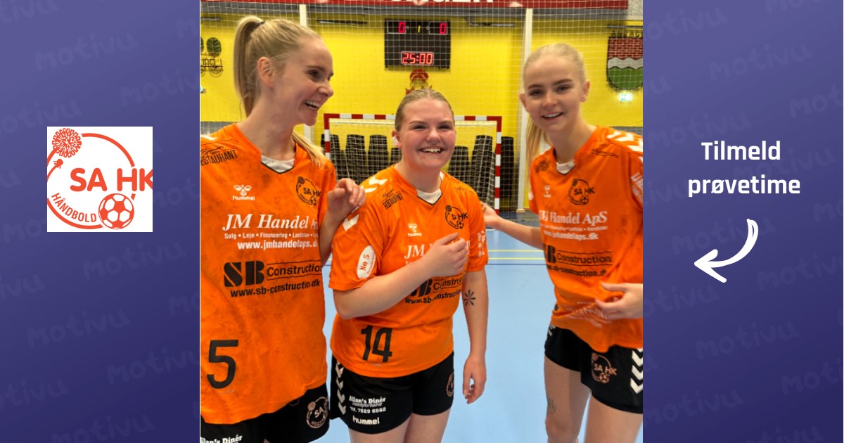 Håndbold for dig der ønsker motion og fællesskab