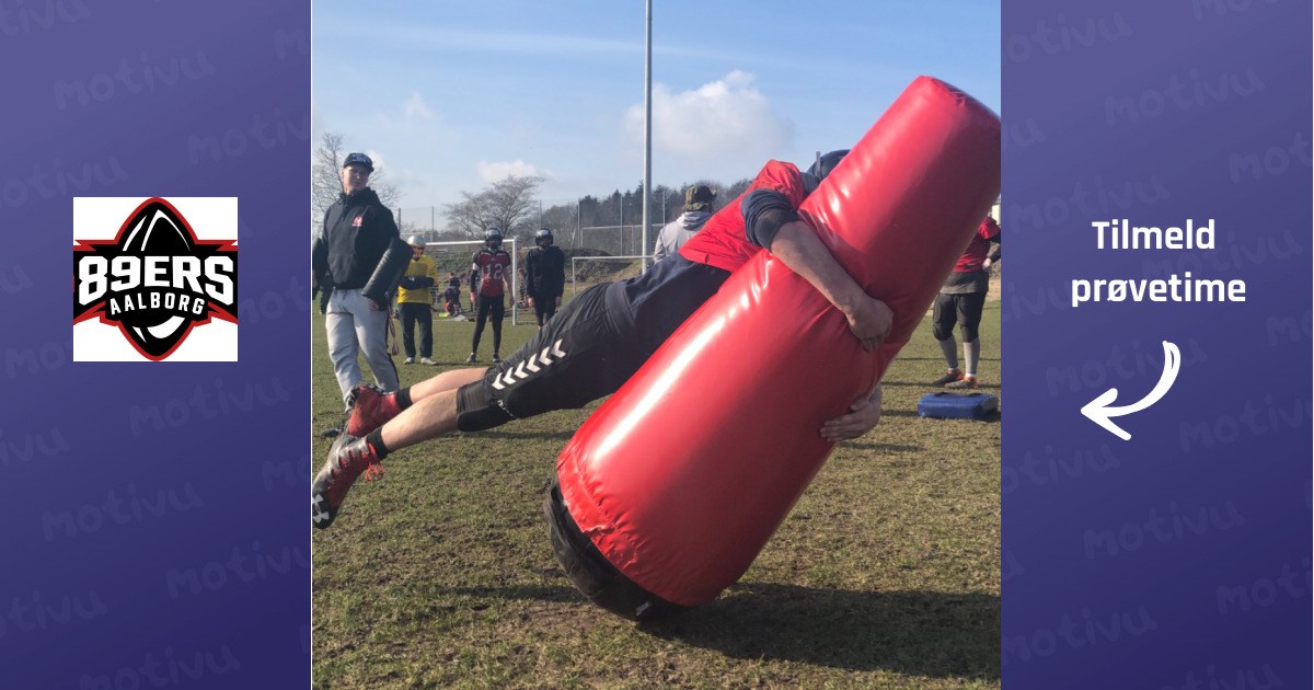 Amerikansk Fodbold træning for U19 spillere