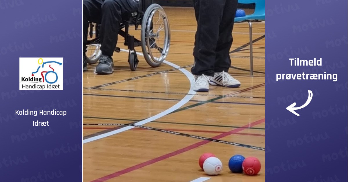 Boccia for voksne med særlige behov