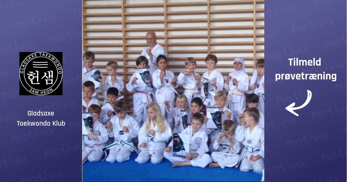 Taekwondo Mon børn, 5 år til 8 år