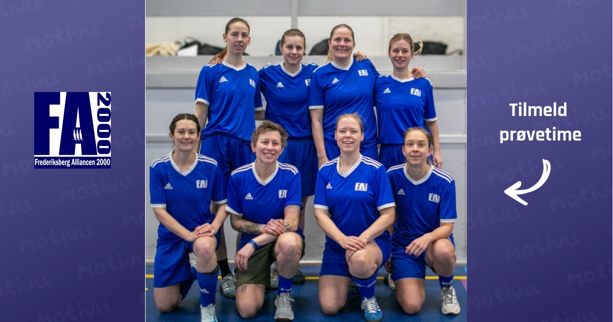 Kvinde 7v7 hold søger nye spillere (19-55 år)