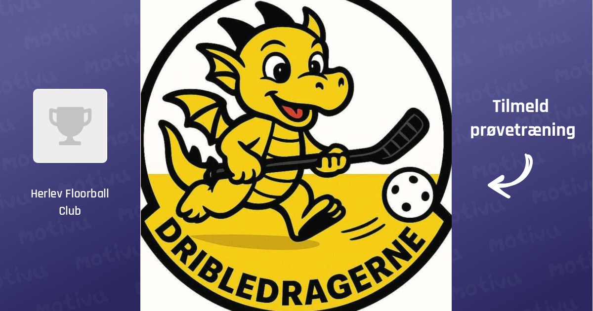 Dribledragerne - Floorball for de 3-6 årige