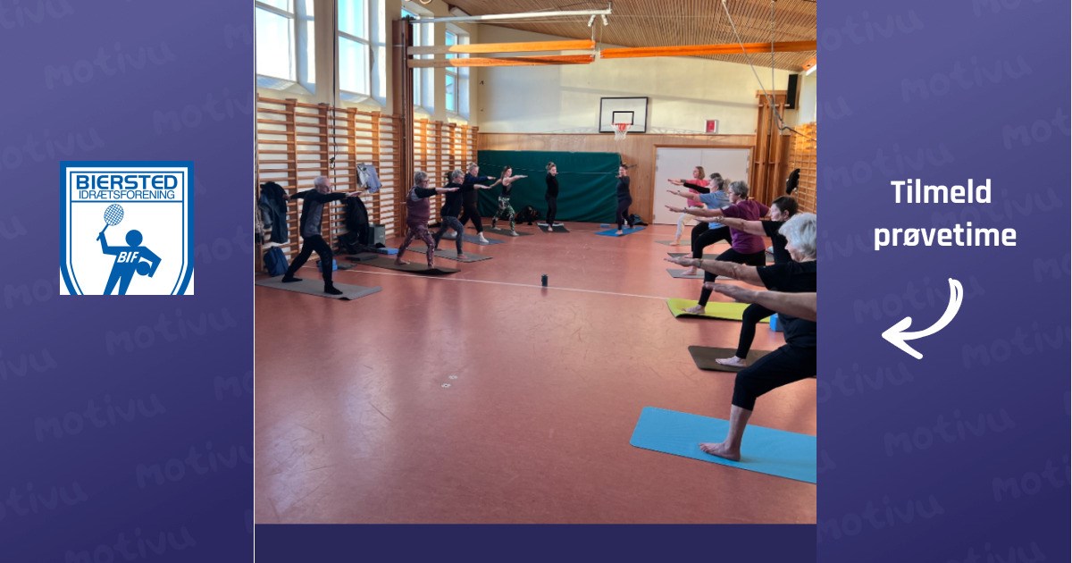 2026 Forår: Mandags Yoga med Maibritt