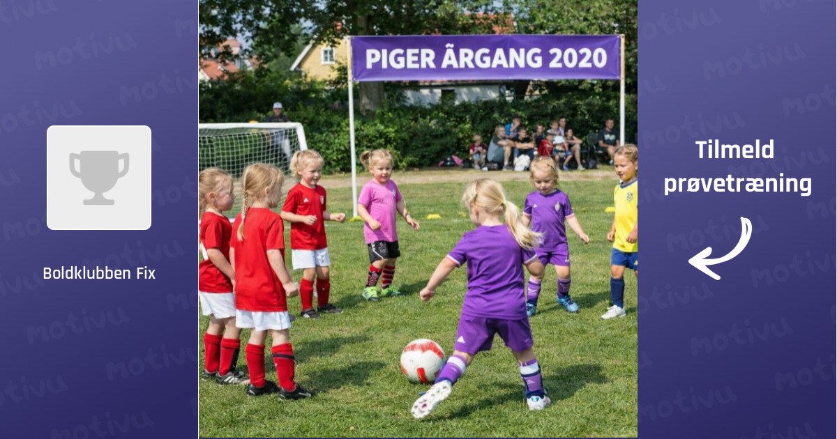 Fodbold årgang 2020 Piger