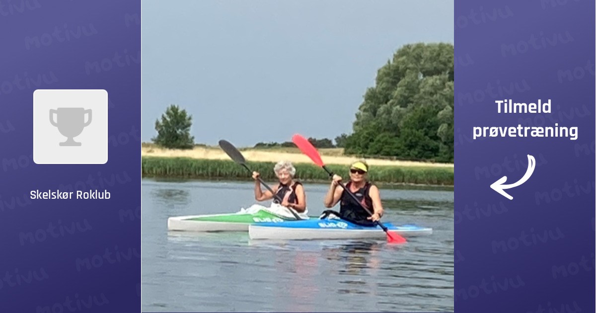 Prøv at ro i kajak