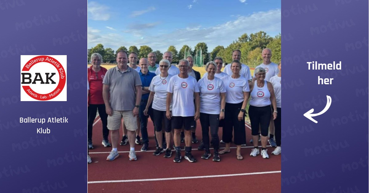 Master Atletik træning 30+ / TrackFit