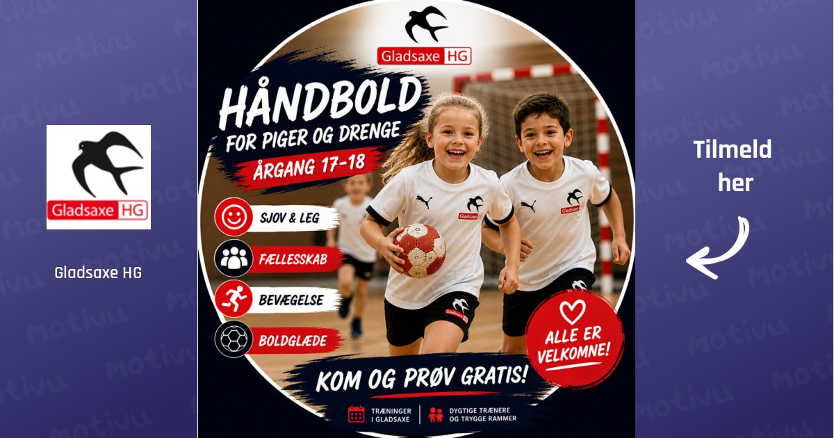 Håndbold for U9 piger & drenge