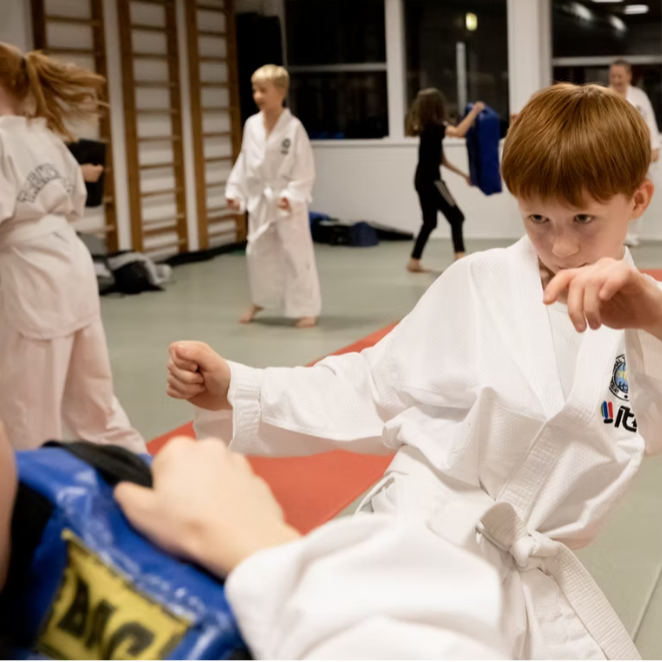 ITF Taekwon-do: Miniorer hold (8-11 år)