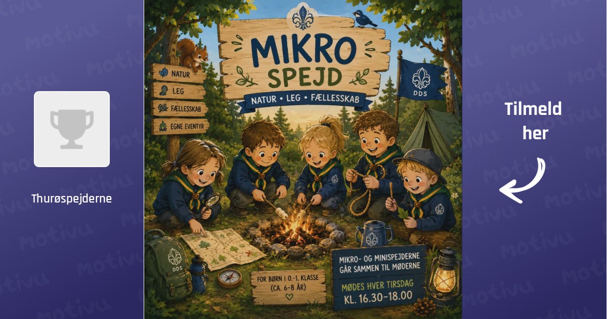 MikroSpejd 0. 1. klasse (6-8 årige)