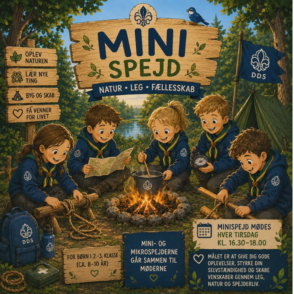 MiniSpejd 2. 3. klasse (8-10 årige)