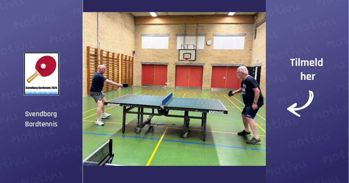 Bordtennis - Prøvetræning