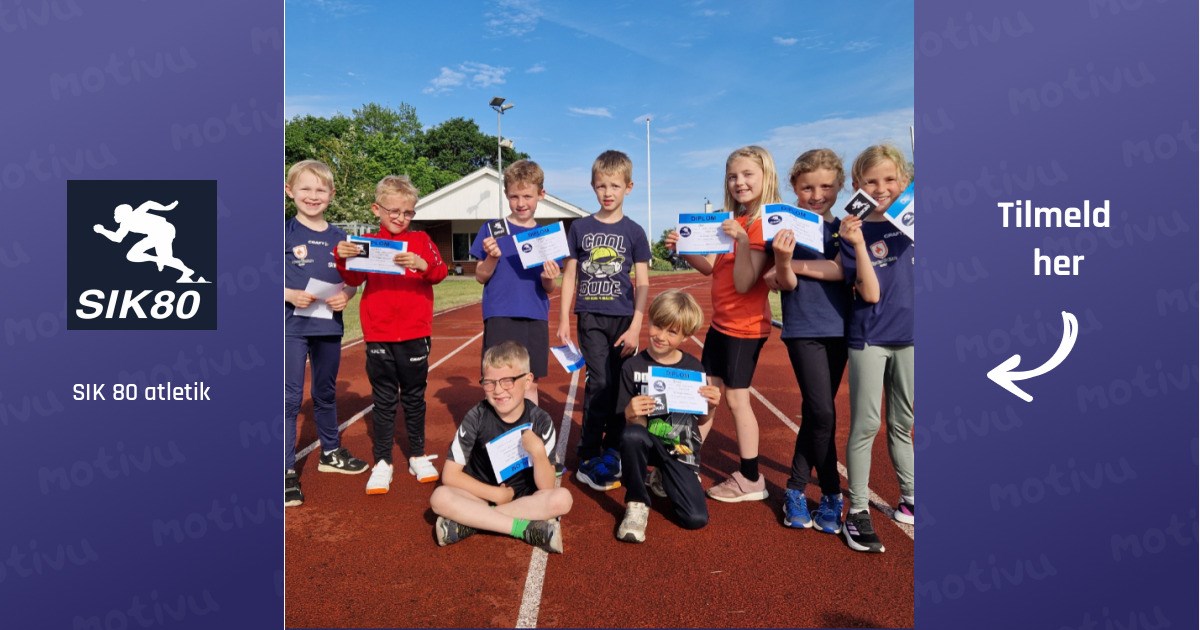 Atletiktræning 4-7 år - TORSDAG