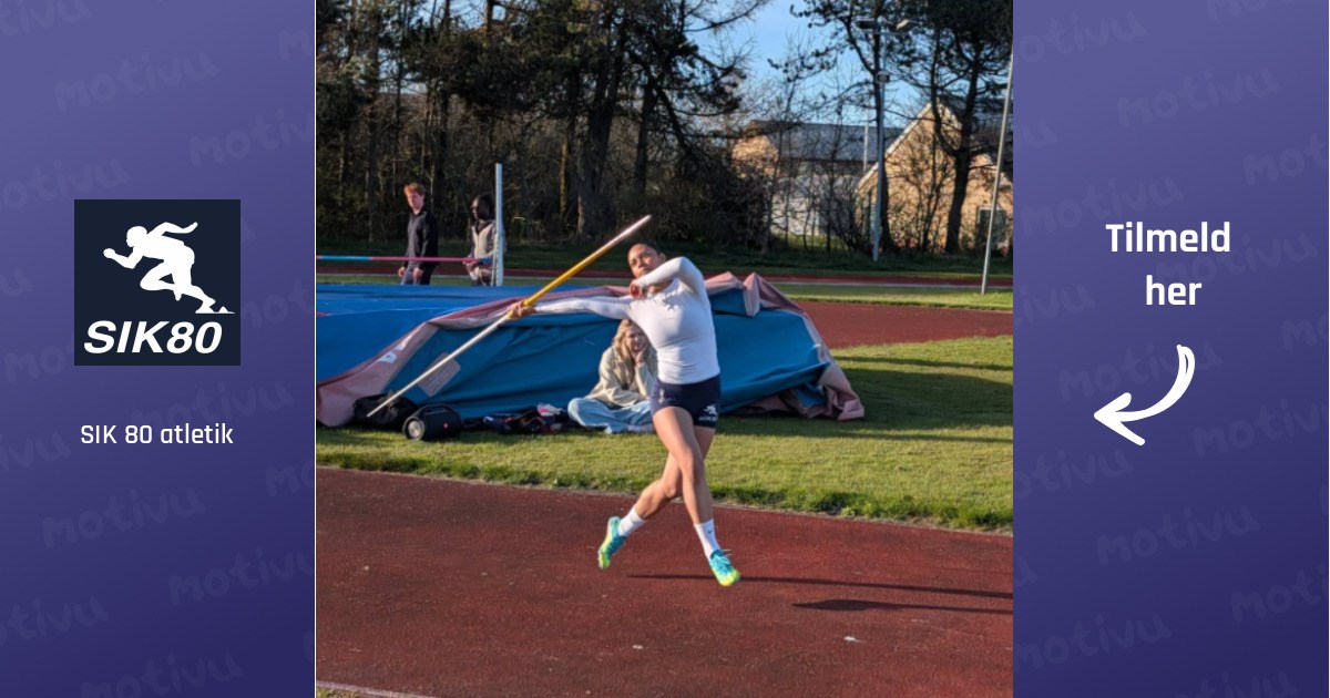Atletiktræning (12år og ældre) - TIRSDAG