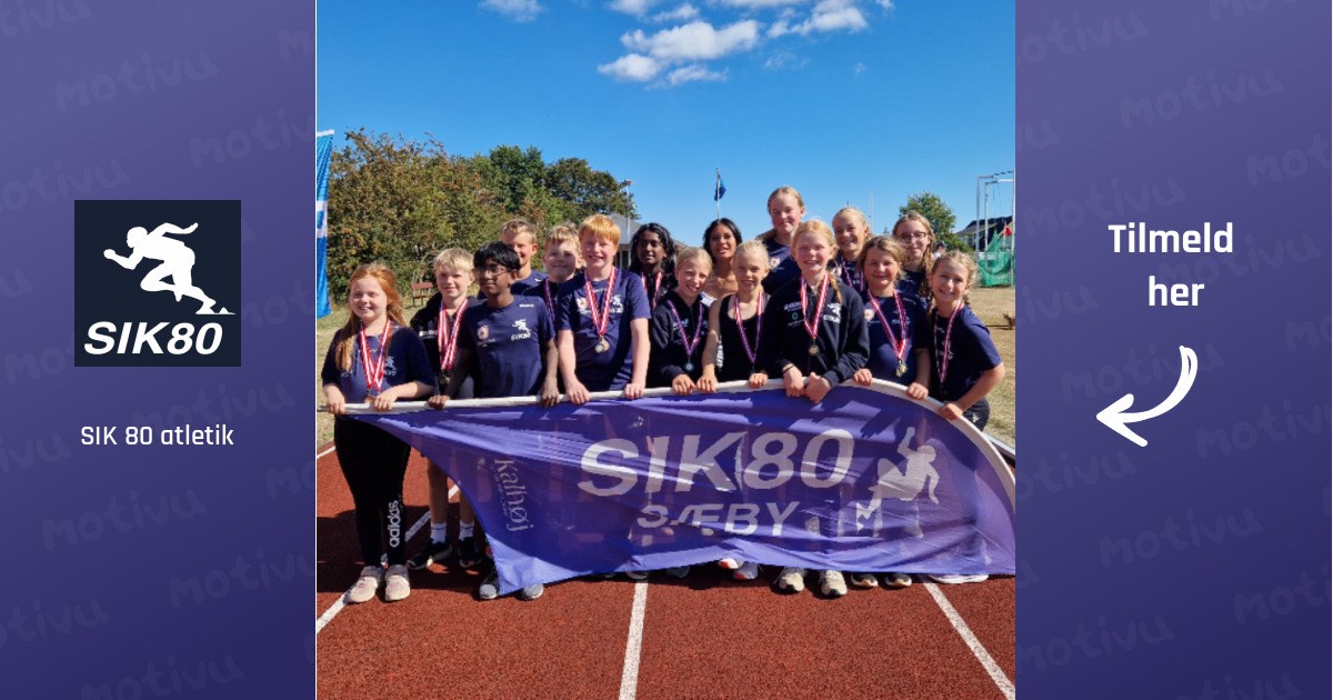 Atletiktræning 8-11 år - TORSDAG