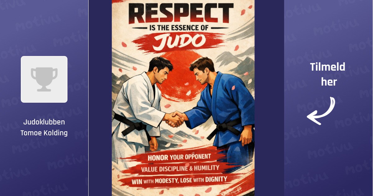 Judo børnehold