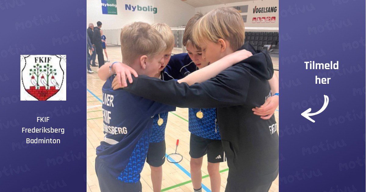 Badminton for begyndere og letøvede (8-14 år)