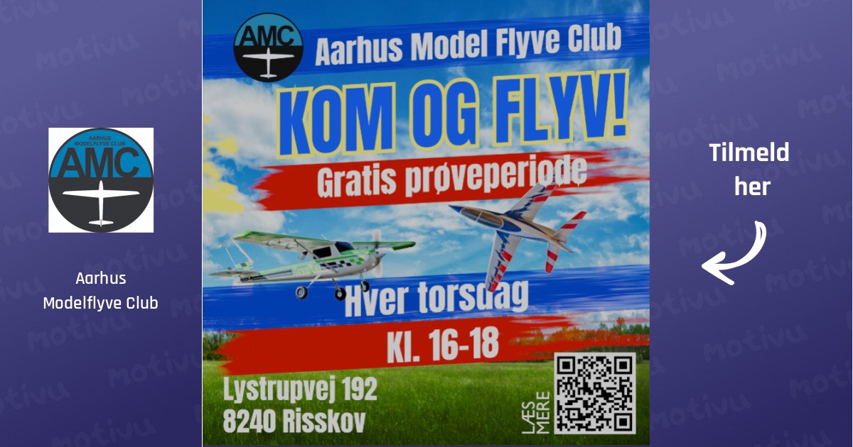 Fra studiebord til flyveplads - prøv modelflyvning