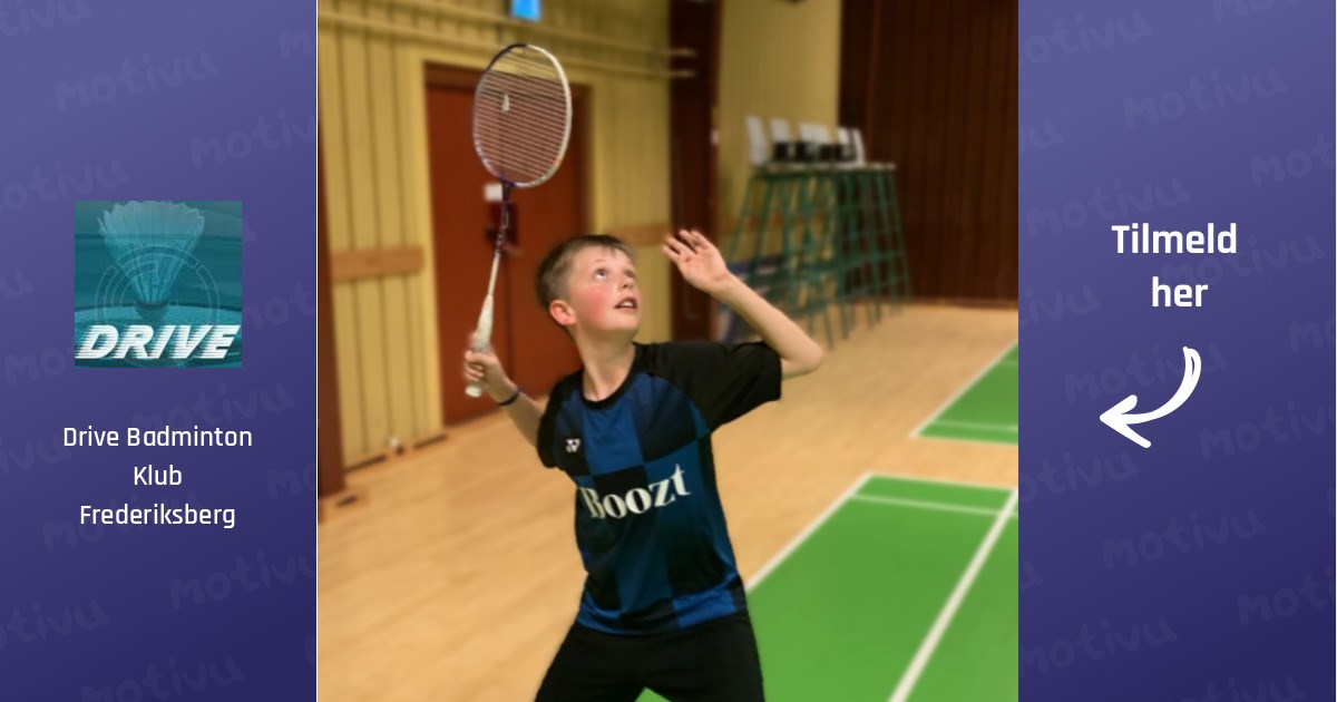 Badminton for begyndere 5-8 år