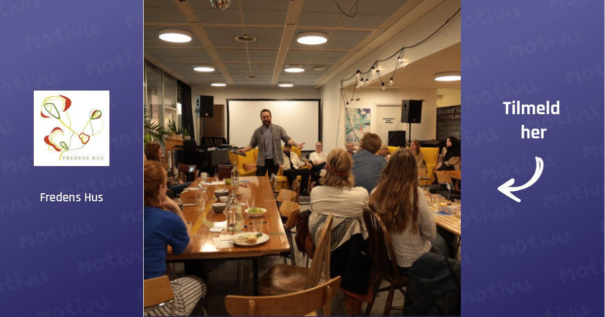 Dinner & Dialogue i Fredens Hus