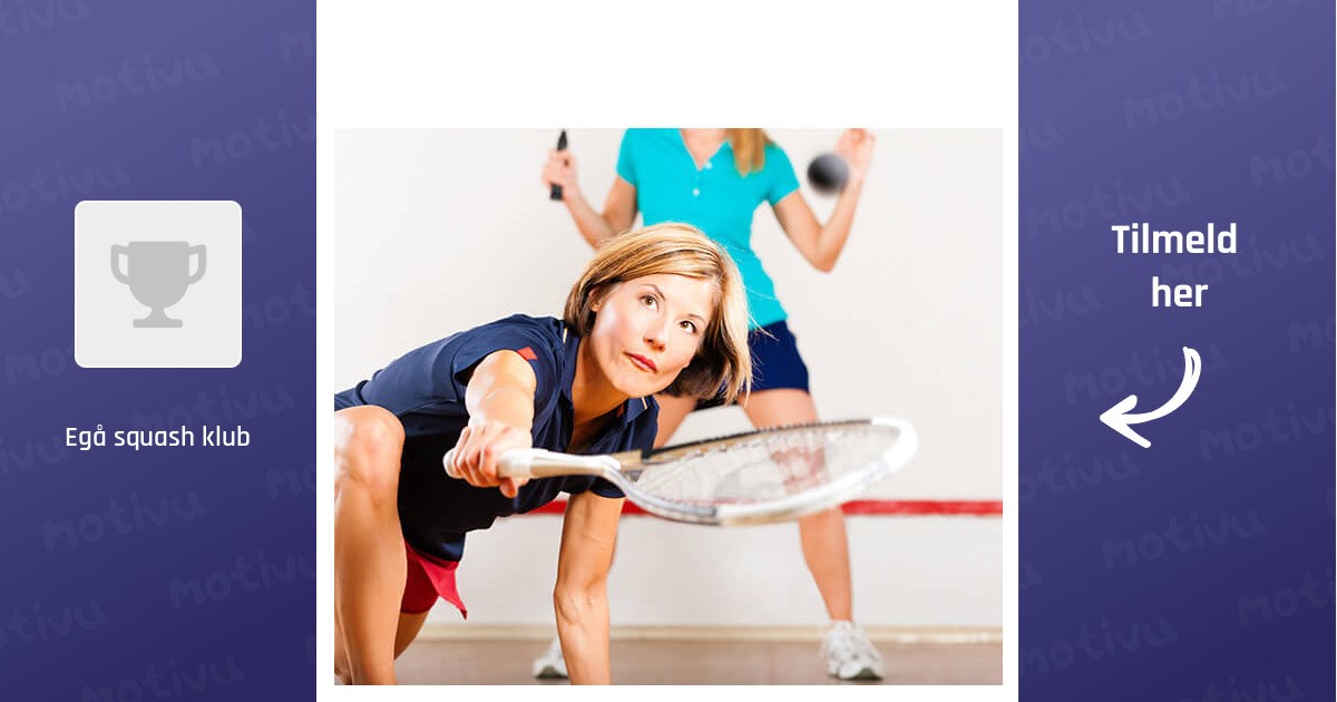 Junior Squash træning med Instruktør