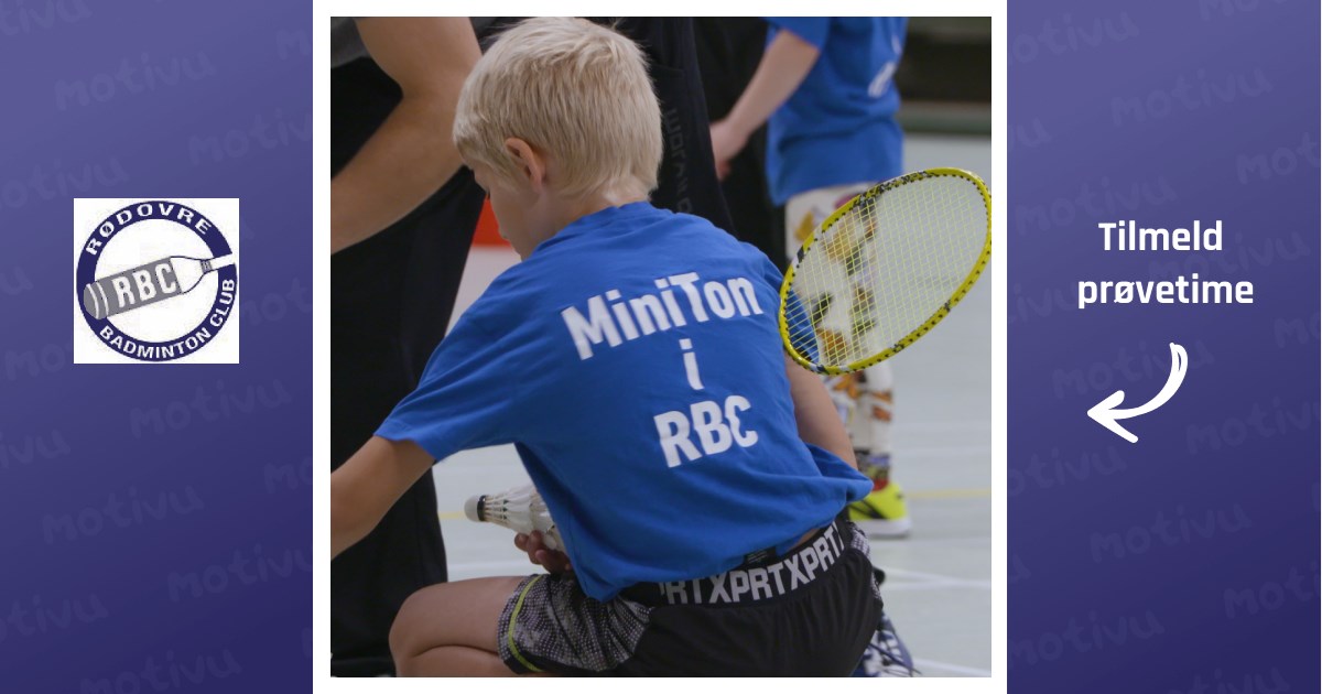 MiniTon 5-10 år OG én voksen