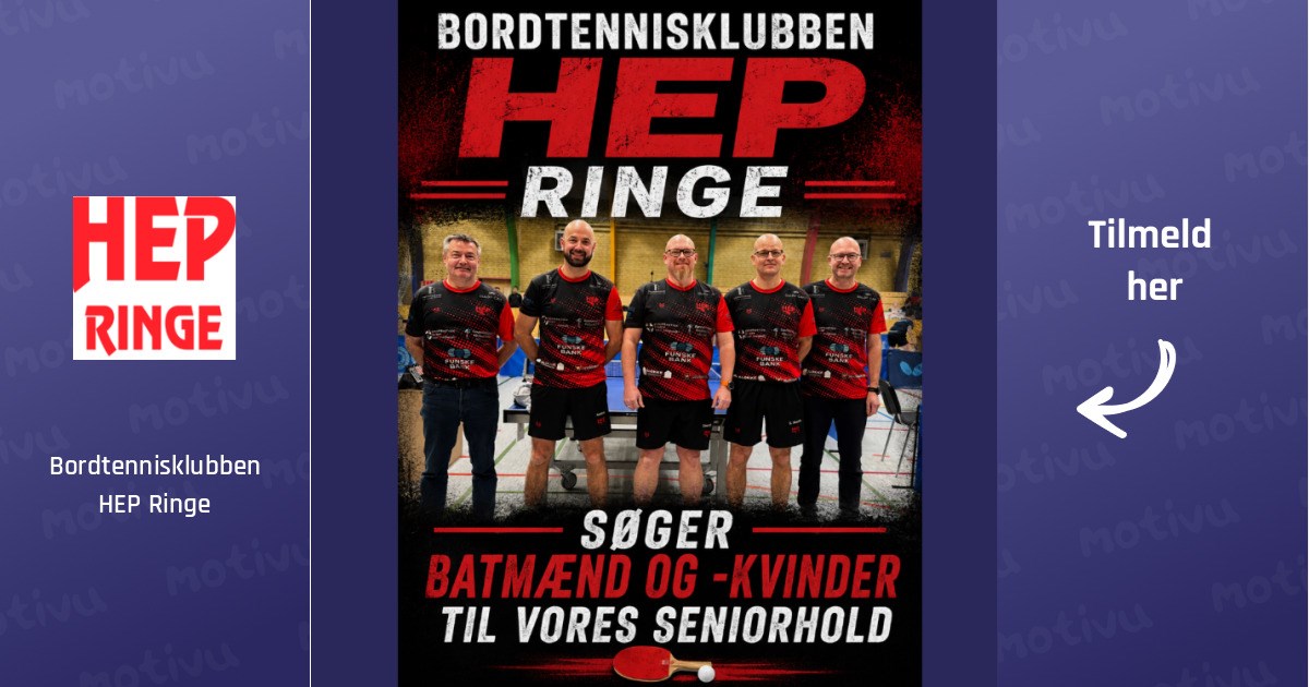 Senior bordtennis - ØVET